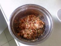 美味的香菇蒸肉饼做法图解7)