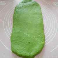 自制抹茶蜜豆吐司做法图解6)