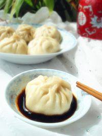 口感饱满的灌汤小笼包