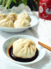 口感饱满的灌汤小笼包