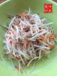 齿颊留香的绿豆芽煎饼盒子做法图解17)