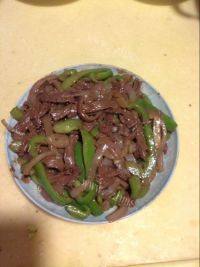 家常菜小炒牛肉