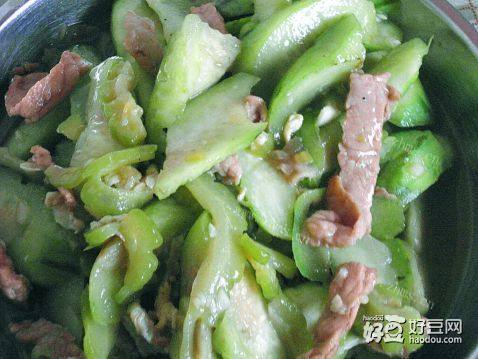 水瓜炒肉