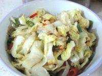 色味俱全的辣包菜