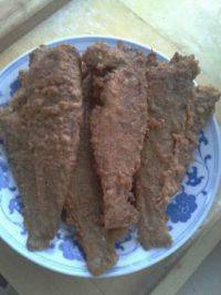 美味晚餐炸黄花鱼