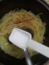 「DIY美食」清炒土豆丝做法图解6)