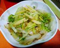 家常菜白灼西生菜