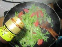 家常菜番茄炒豆角做法图解9)
