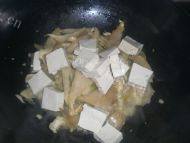 家常菜平菇烧豆腐做法图解3)