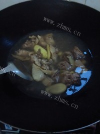 美食姜醋鸡做法图解5)
