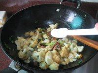 自制干锅菜花