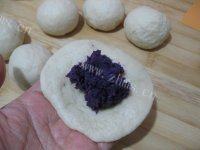 紫薯花包的做法图解五