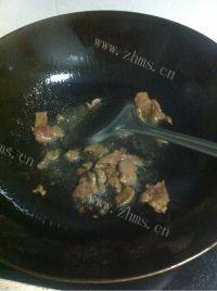 家常菜莲藕炒肉做法图解3)