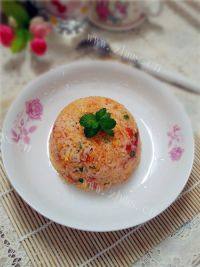 色味俱全的西红柿炒饭