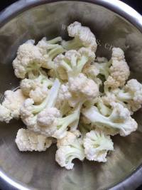 简单的凉拌花菜做法图解1)