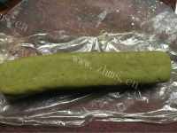 自制抹茶饼干做法图解6)