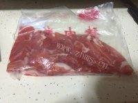 超级好吃的耗香上海青炒肥牛卷做法图解1)