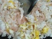 四川泡菜炒饭做法图解4)