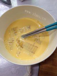 香蕉牛奶鸡蛋饼做法图解3)