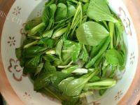 很有食欲的炒小青菜做法图解1)