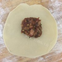 自制苏式鲜肉月饼做法图解17)