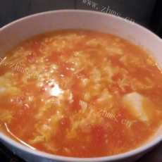 香飘十里的番茄蛋汤
