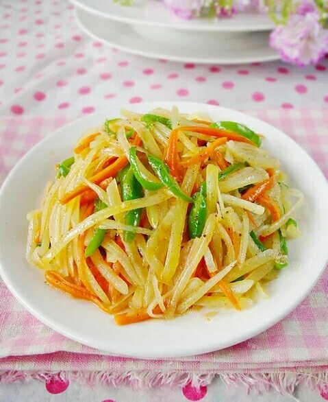五味俱全的酸辣土豆丝