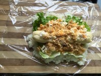 糯米饭卷做法图解5)