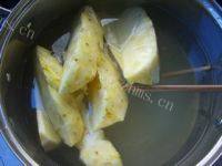 自制菠萝转化糖浆做法图解4)