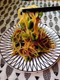 家常菜肉丝炒豆芽