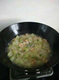 家常菜虾仁冬瓜汤