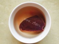白菜猪肝粥做法图解1)