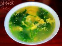最爱的菠菜鸡蛋汤