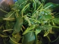 香飘十里的清炒菠菜做法图解2)