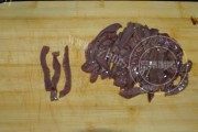 荷兰豆爆腰条做法图解2)
