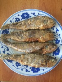 咸香椒盐黄花鱼做法图解5)