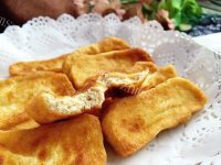 营养丰富的香煎豆干做法图解6)