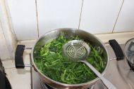 家常菜菠菜塔做法图解3)