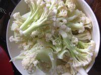 家常菜椒盐花菜做法图解1)
