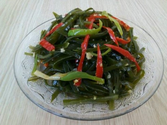 鲜美可口的炒海带丝