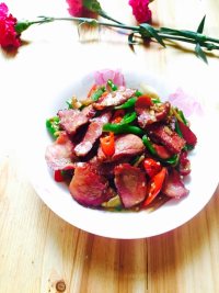 家常菜小炒腊肉