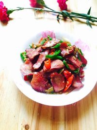 家常菜小炒腊肉