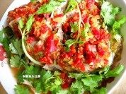 美味的剁椒鱼头豆腐