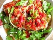 美味的剁椒鱼头豆腐