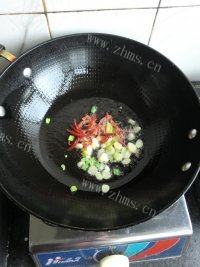 家常椒丝腐乳空心菜做法图解3)