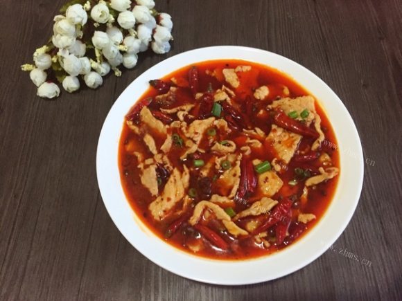 清爽的水煮肉片