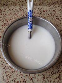 自己做的椰汁红豆糕做法图解2)