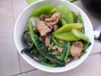 美美厨房之莴笋炒肉