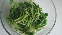 家常菜凉拌豆苗