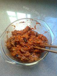 自己做的胡萝卜肉包做法图解8)